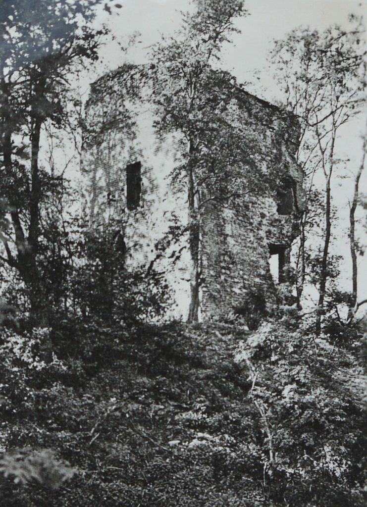 Burg Stuer, Postkarte 1.Drittel 20. Jh.