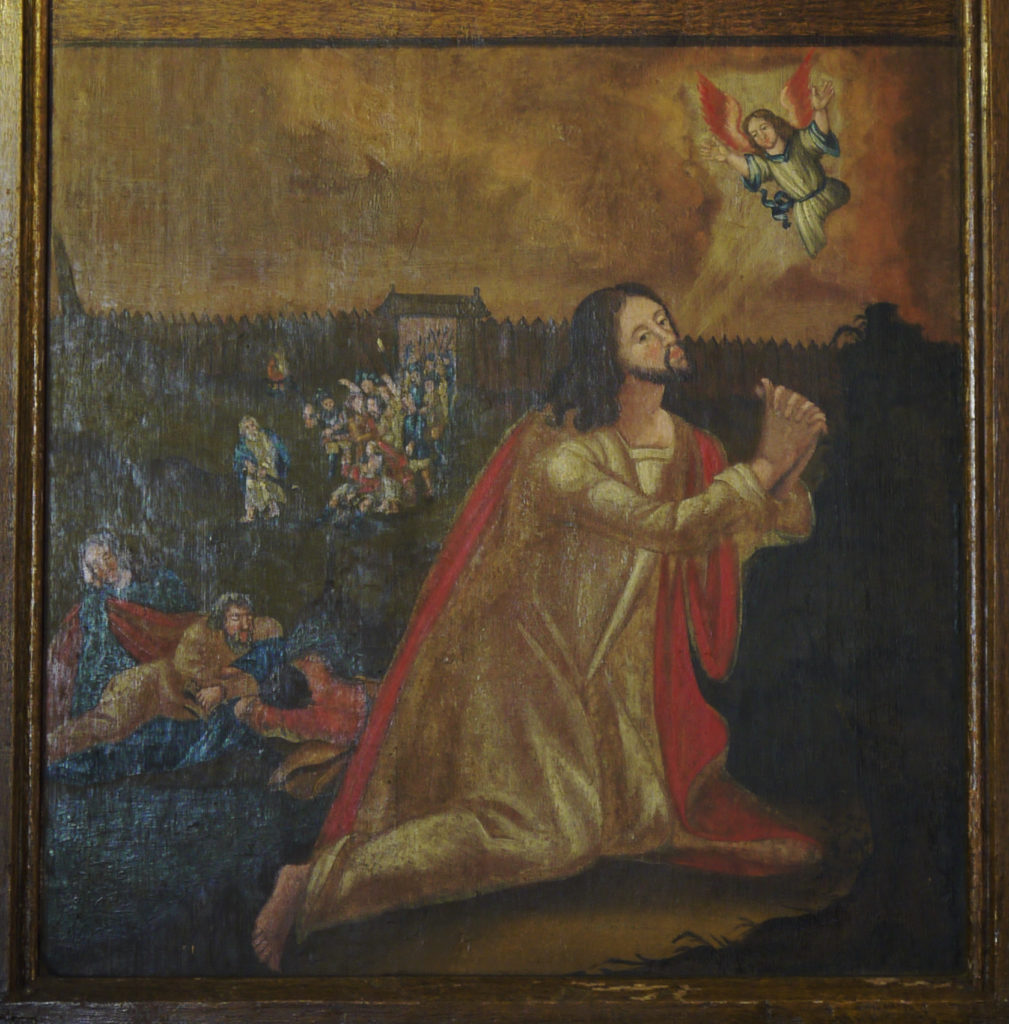 Flügelretabel,Stuer,barockes Flügelbild, Gethsemane