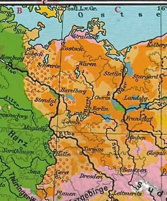 Dorfformen, Der Große Atlas der Weltgeschichte, München 1990, S.,74,Detail