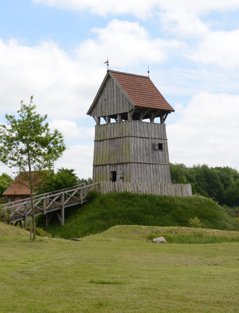 Turmhügel Lütjenburg,Rekonstruktionsvariante