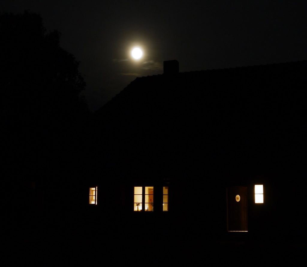 Mondnacht, Stuer, Mecklenburg, 2018