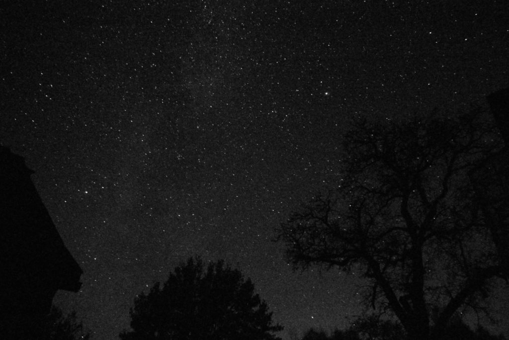 Sternenhimmel, Stuer/ Mecklenburg, 27.Oktober 2019, 21:14:38