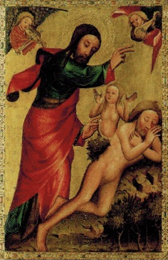 Die Erschaffung Evas, 1388, Kunsthalle Hamburg