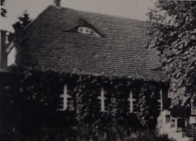 Pfarrhaus Stuer, ursprüngliche Biberschwanz-Doppeldeckung, Foto: Mitte 20.Jh.